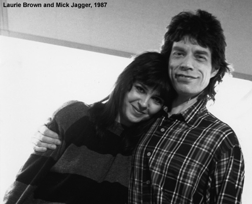 Laurie Brown Mick Jagger