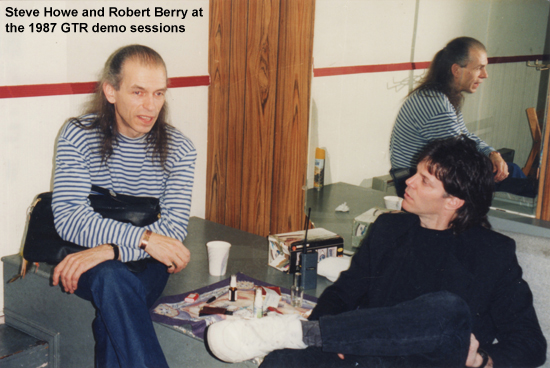 Robert Berry Steve Howe GTR