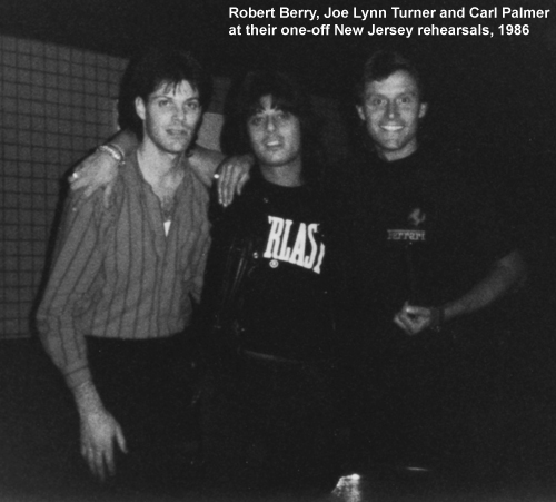 Joe Lynn Turner Robert Berry Carl Palmer