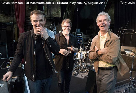 Pat Mastelotto Bill Bruford