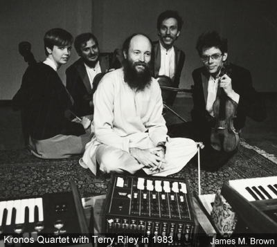 Terry Riley and Kronos Quartet